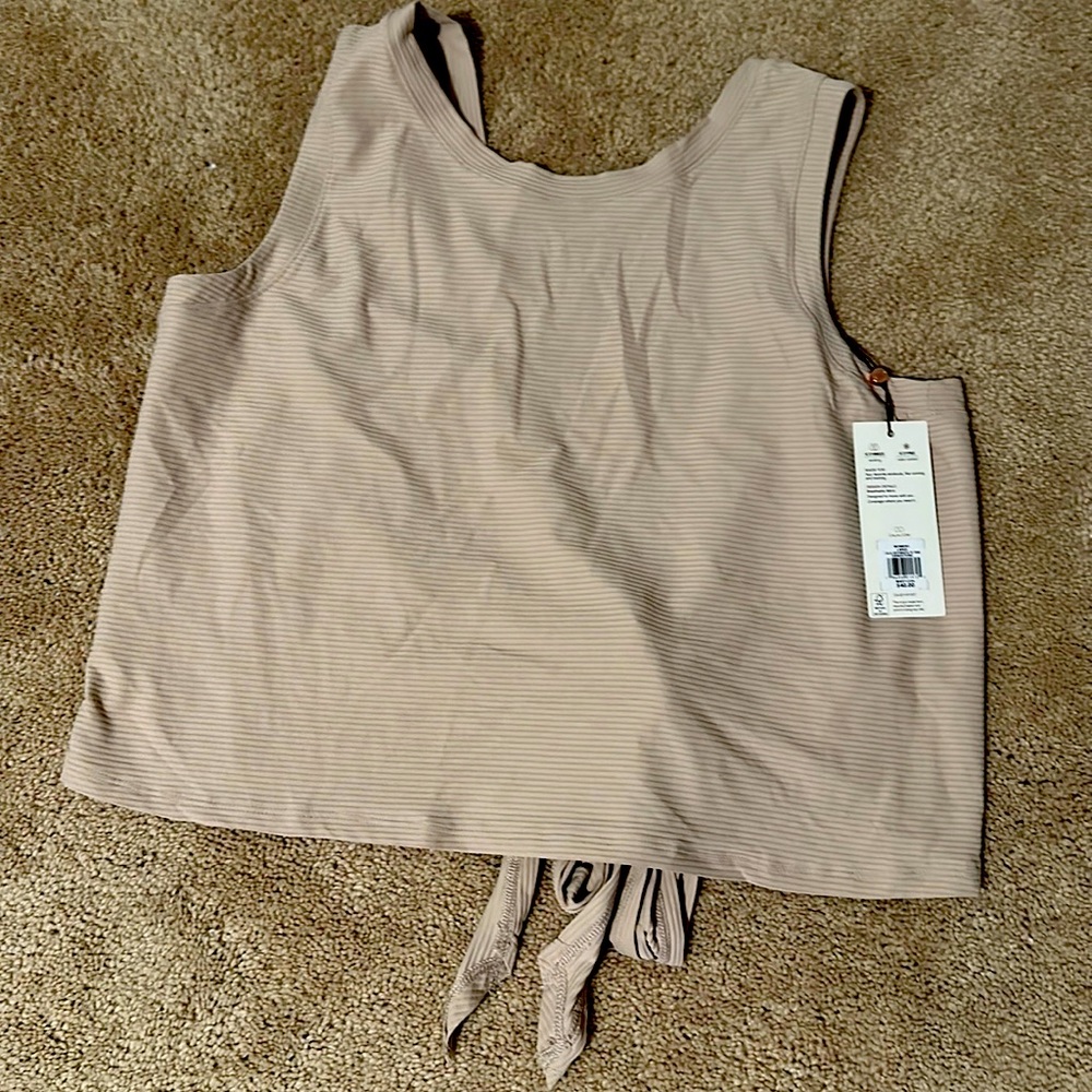 Tie back Calia tank. Brand new with tags.
